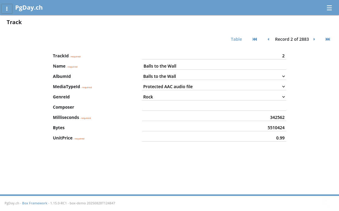 Form view